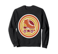 Roller Skate Circle Skating Sweatshirt - Fun Novelty Design Men Women - T-Shirt, Sweatshirt, Hoodie