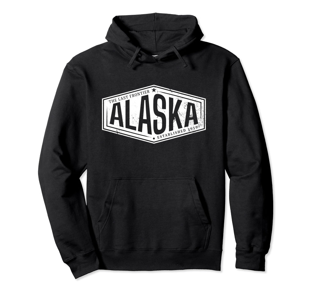 Alaska Last Frontier Established 1959 Hoodie - Streetwear Style Unisex - T-Shirt, Sweatshirt, Hoodie