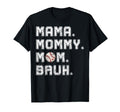 Mama Mommy Mom Bruh Baseball Mom Game T-Shirt - Minimalist Print Unisex - T-Shirt, Sweatshirt, Hoodie