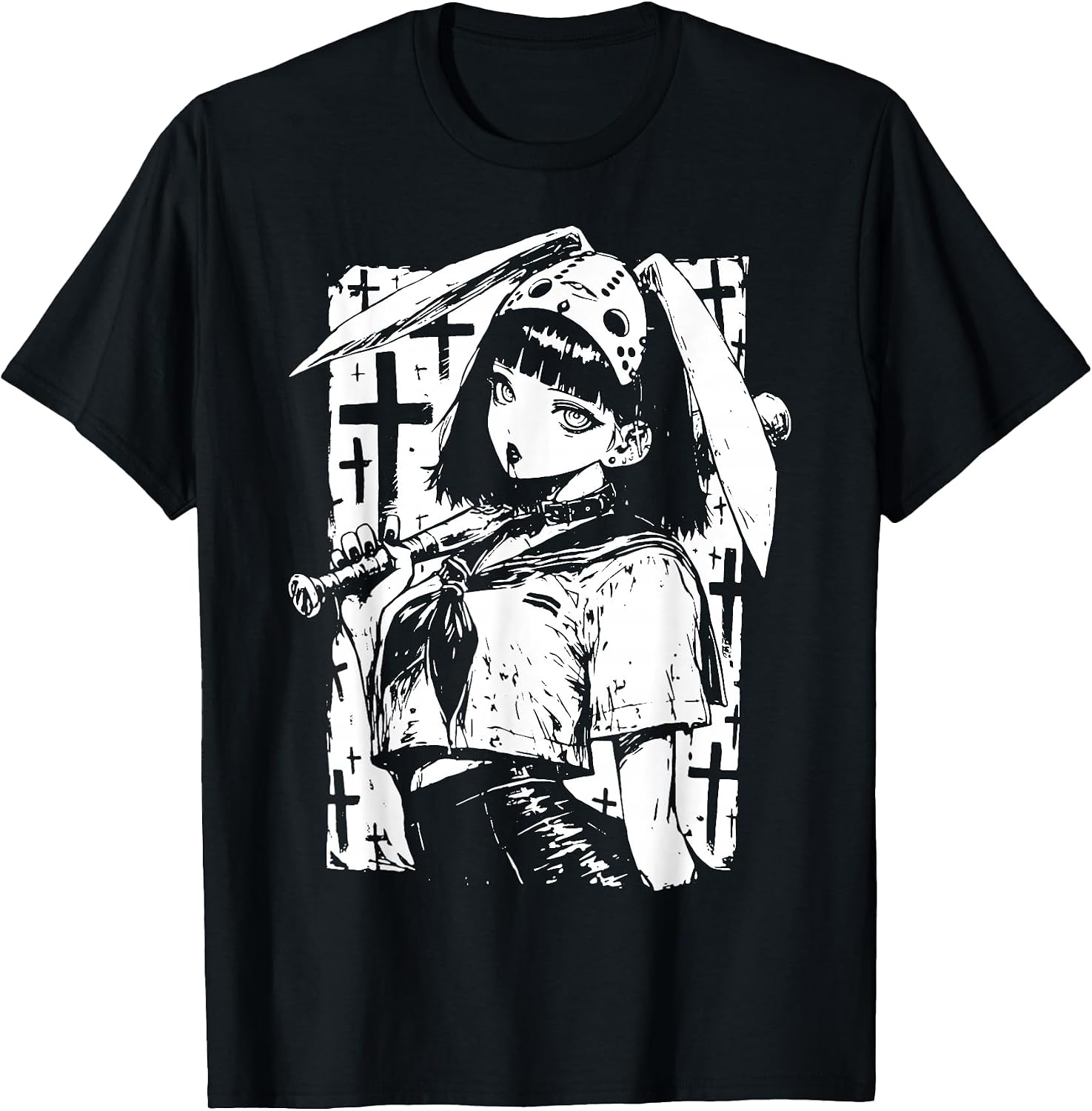 HARAJUKU GOTH - Adult & Kids T-Shirts, Sweatshirts & Hoodies apparel design preview 1