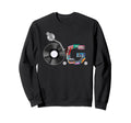 Old School Og Hip Hop Head Vinyl Sweatshirt - Streetwear Style Men Women - T-Shirt, Sweatshirt, Hoodie