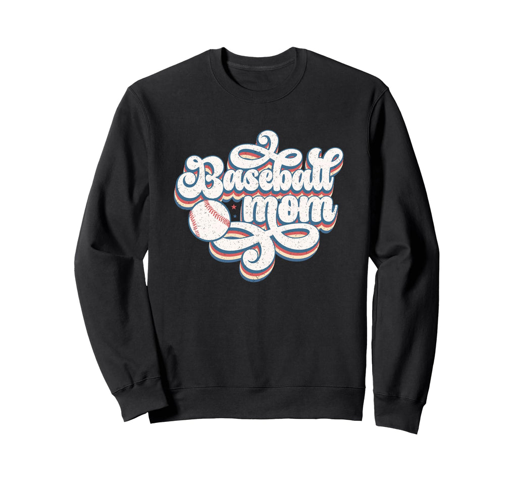Baseball Mom Sport Team Pride Sweatshirt - Minimalist Print Unisex - T-Shirt, Sweatshirt, Hoodie