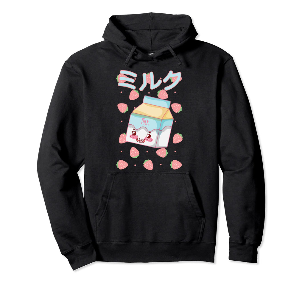 Strwaberry Aesthetic Japanese Anime Hoodie - Graphic Print for Adults - T-Shirt, Sweatshirt, Hoodie