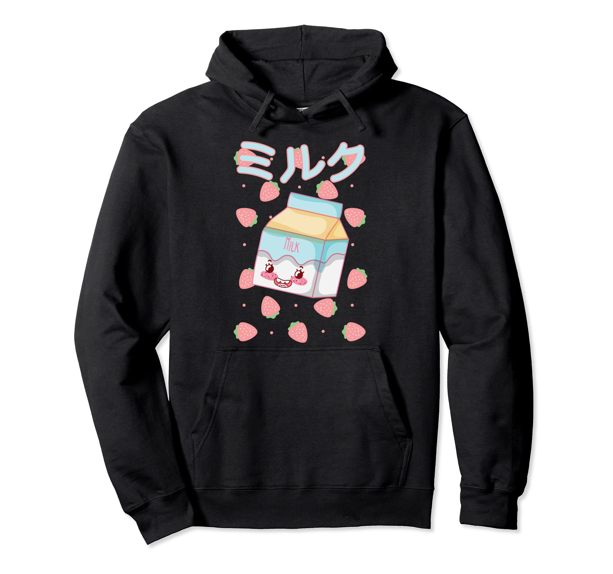 Strwaberry Aesthetic Japanese Anime Hoodie - Graphic Print for Adults - T-Shirt, Sweatshirt, Hoodie