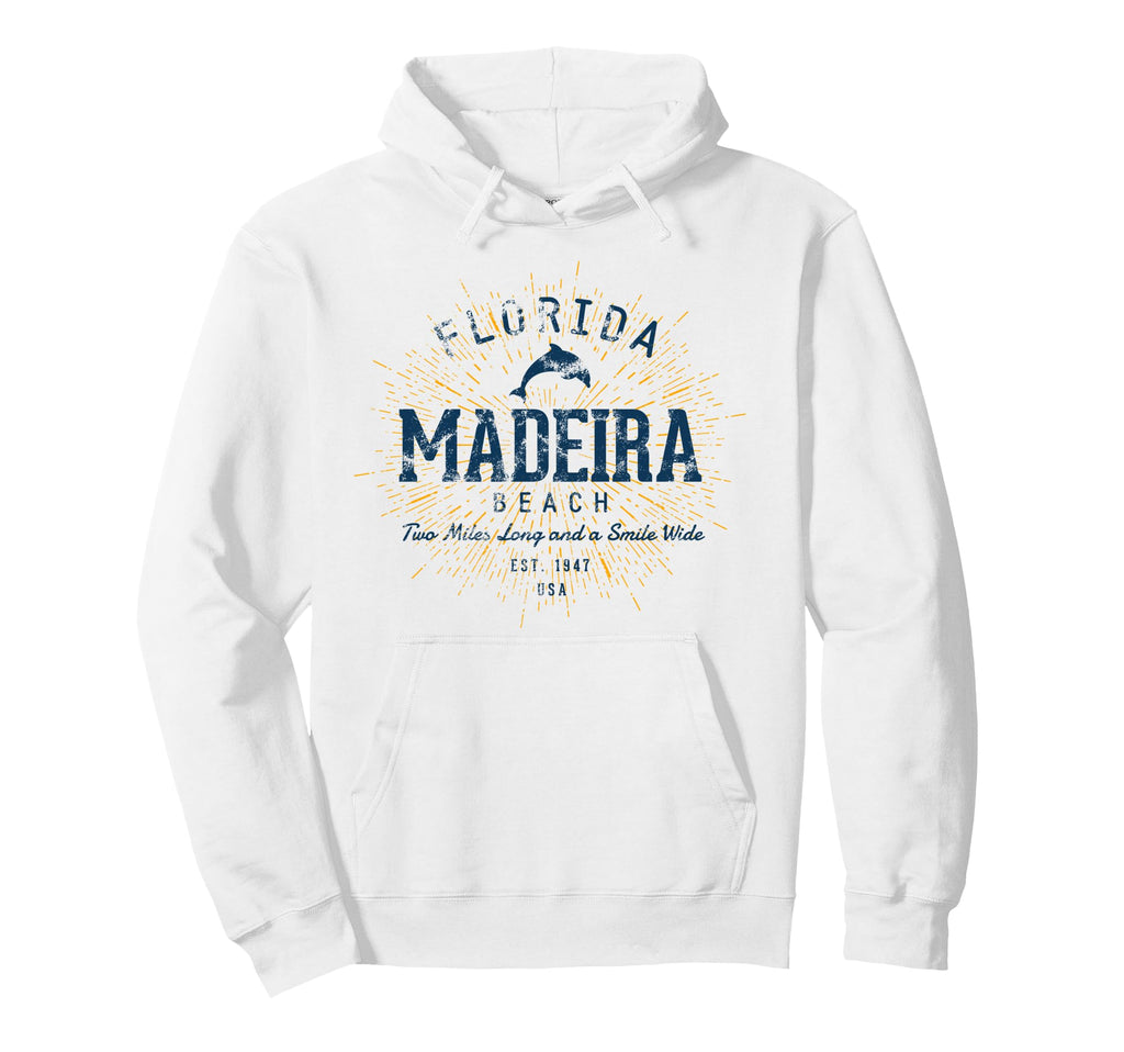 Madeira Beach Hoodie - Fun Novelty Design Men Women - T-Shirt, Sweatshirt, Hoodie