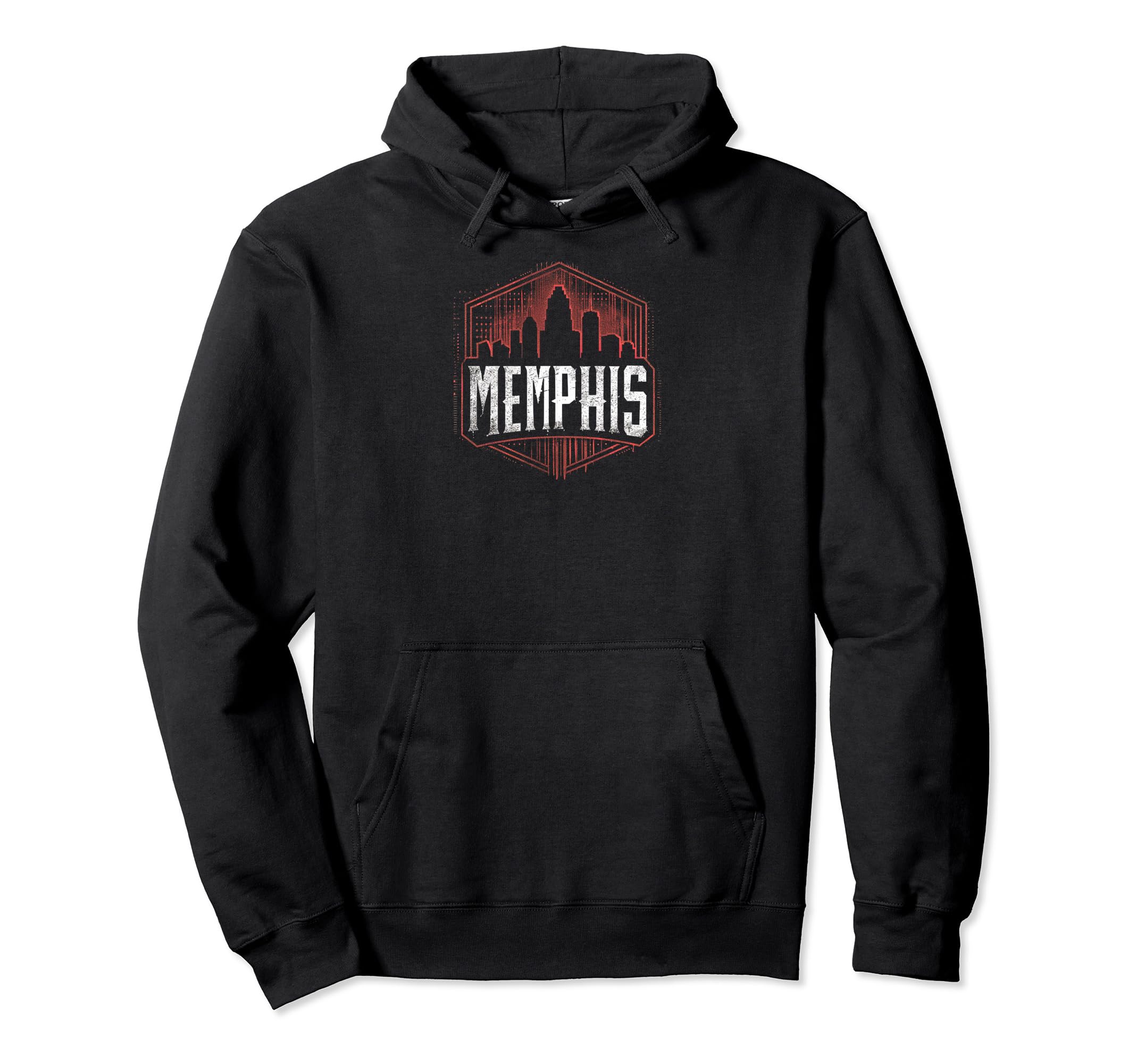 Memphis Grit 90S Grunge Urbandecay Mens Hoodie - Graphic Print Men Women - T-Shirt, Sweatshirt, Hoodie