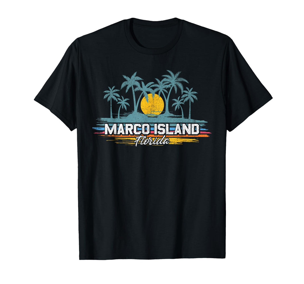 Marco Island Florida Beach Palm Trees T-Shirt - Streetwear Style Unisex - T-Shirt, Sweatshirt, Hoodie