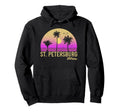 St Petersburg Florida Sunset Hoodie - Graphic Print Unisex - T-Shirt, Sweatshirt, Hoodie