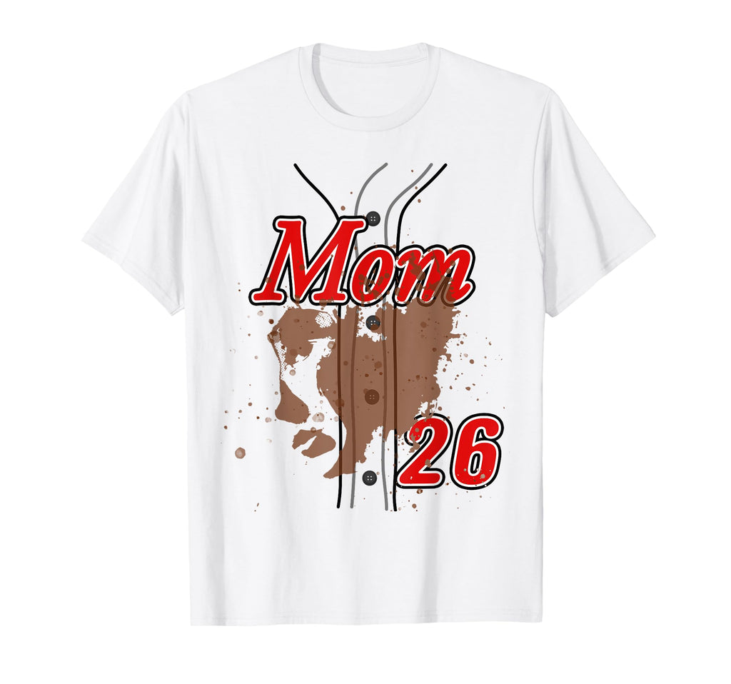 Baseball Mom Baseball Jersey 26 Favorite T-Shirt - Minimalist Print Unisex - T-Shirt, Sweatshirt, Hoodie