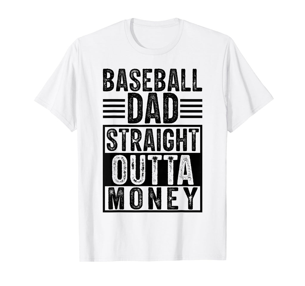 Baseball Dad T-Shirt - Novelty Apparel Unisex - T-Shirt, Sweatshirt, Hoodie