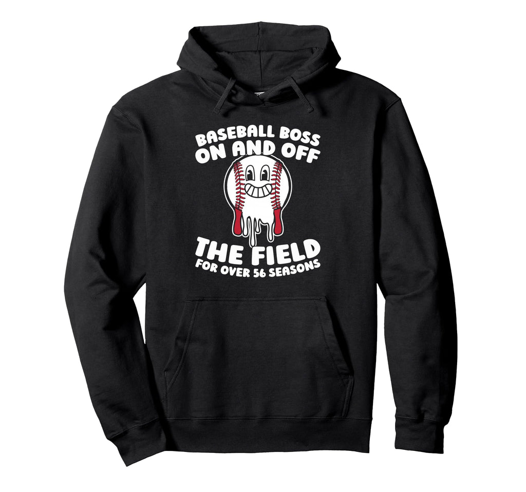 56Th Birthday Baseballer Player Sport Hoodie - Unique Graphic Unisex - T-Shirt, Sweatshirt, Hoodie