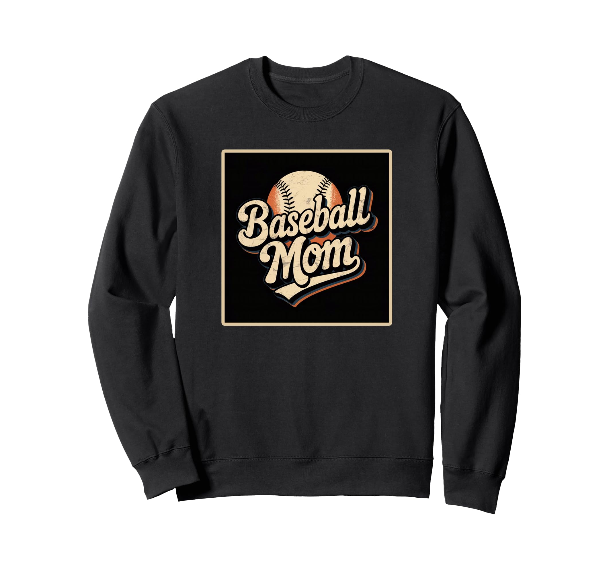Baseball Mom Sweatshirt - Unique Graphic Unisex - T-Shirt, Sweatshirt, Hoodie
