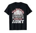 Baseball Aunt My Favorite Baseball T-Shirt - Custom Art Print for Adults - T-Shirt, Sweatshirt, Hoodie