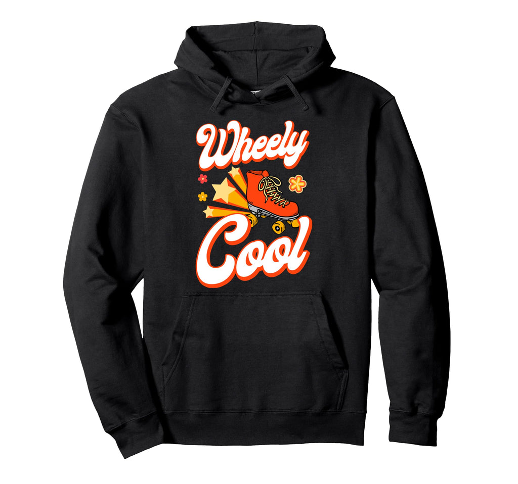 Roller Skating Skate 1970S Hoodie - Minimalist Print Men Women - T-Shirt, Sweatshirt, Hoodie