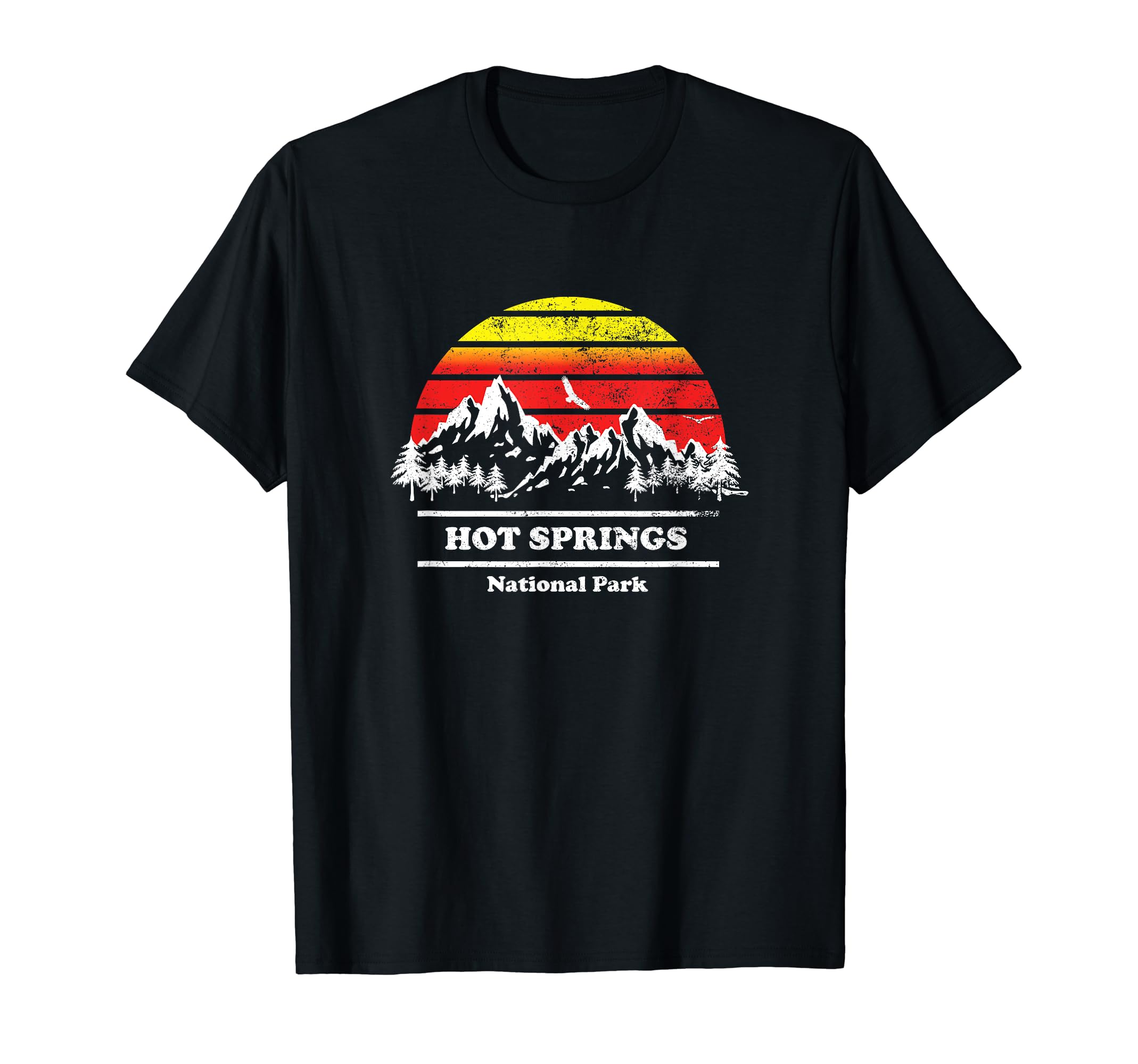 Hot Springs National Park T-Shirt - Fun Novelty Design Men Women - T-Shirt, Sweatshirt, Hoodie