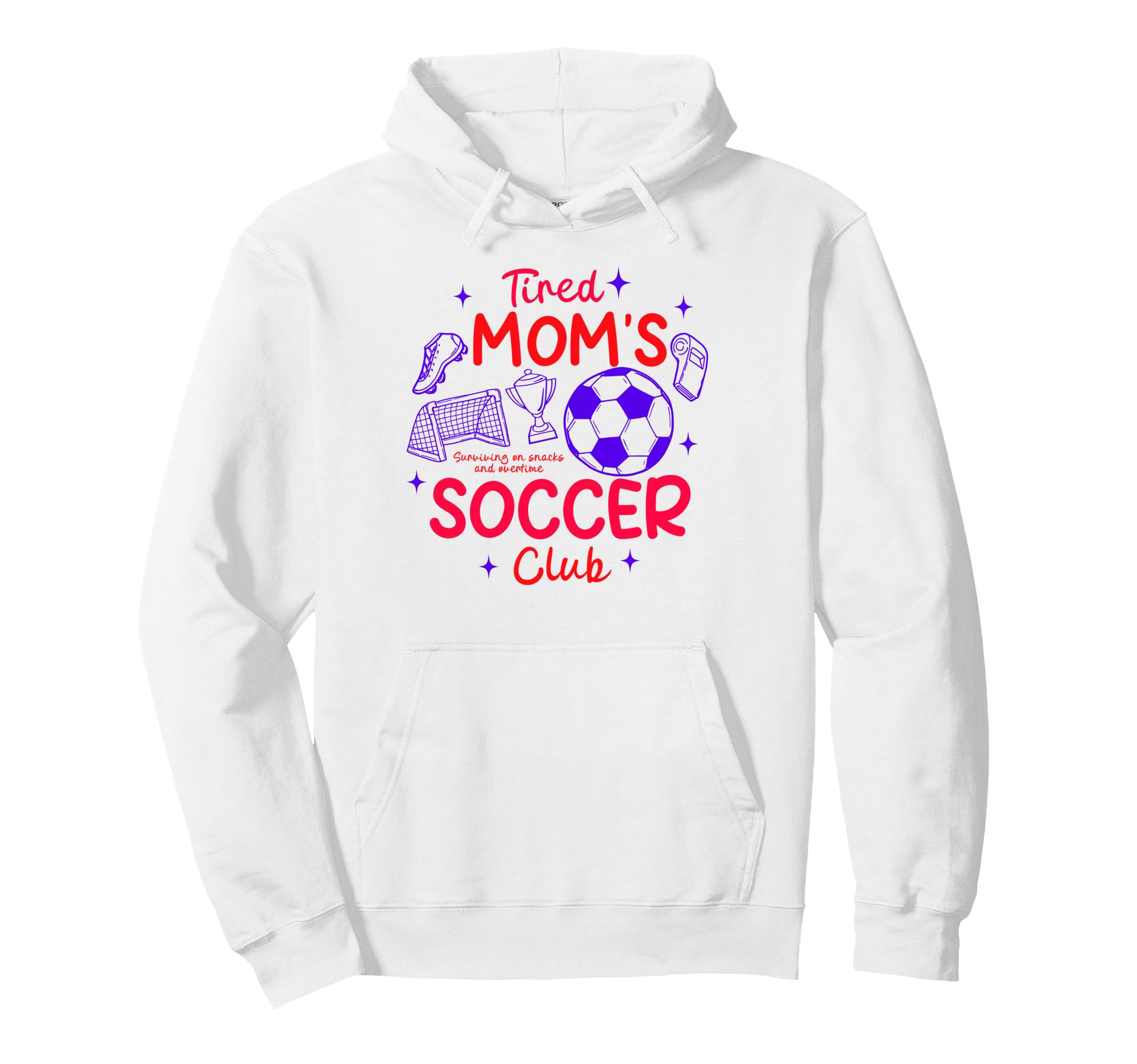 Soccer Mom Soccer Mama Game Day Hoodie - Aesthetic Graphic for Adults - T-Shirt, Sweatshirt, Hoodie