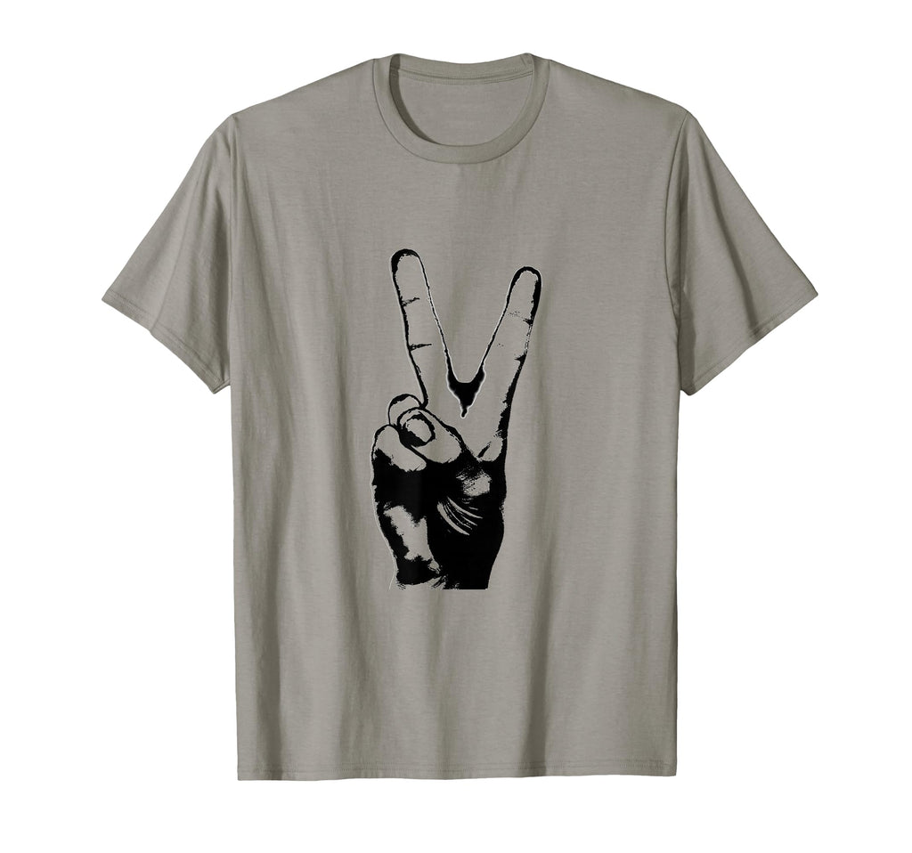 Victory Sign Peace Symbol T-Shirt - Streetwear Style Unisex - T-Shirt, Sweatshirt, Hoodie