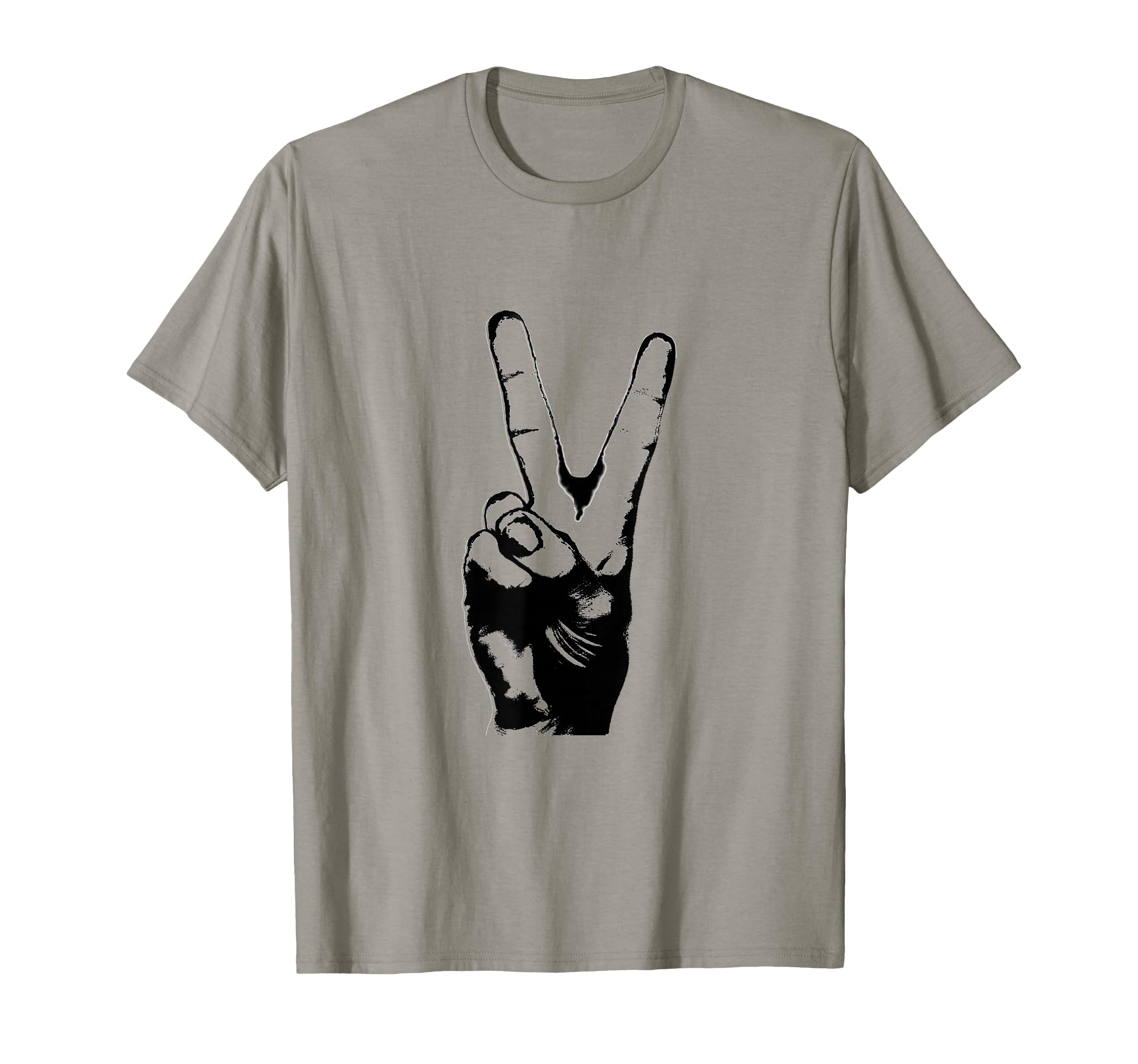 Victory Sign Peace Symbol T-Shirt - Streetwear Style Unisex - T-Shirt, Sweatshirt, Hoodie
