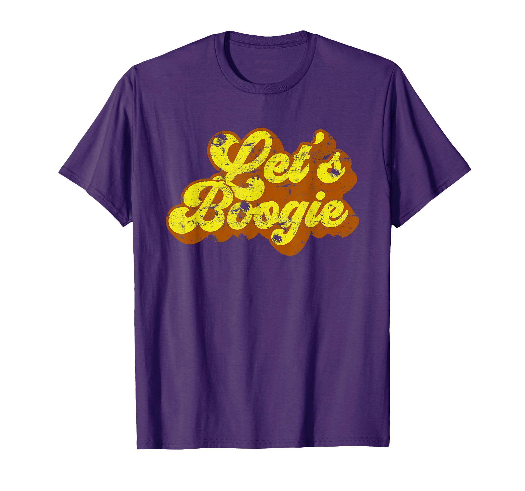 Lets Boogie Dancing 1980S Disco Themed T-Shirt - Graphic Print for Adults - T-Shirt, Sweatshirt, Hoodie