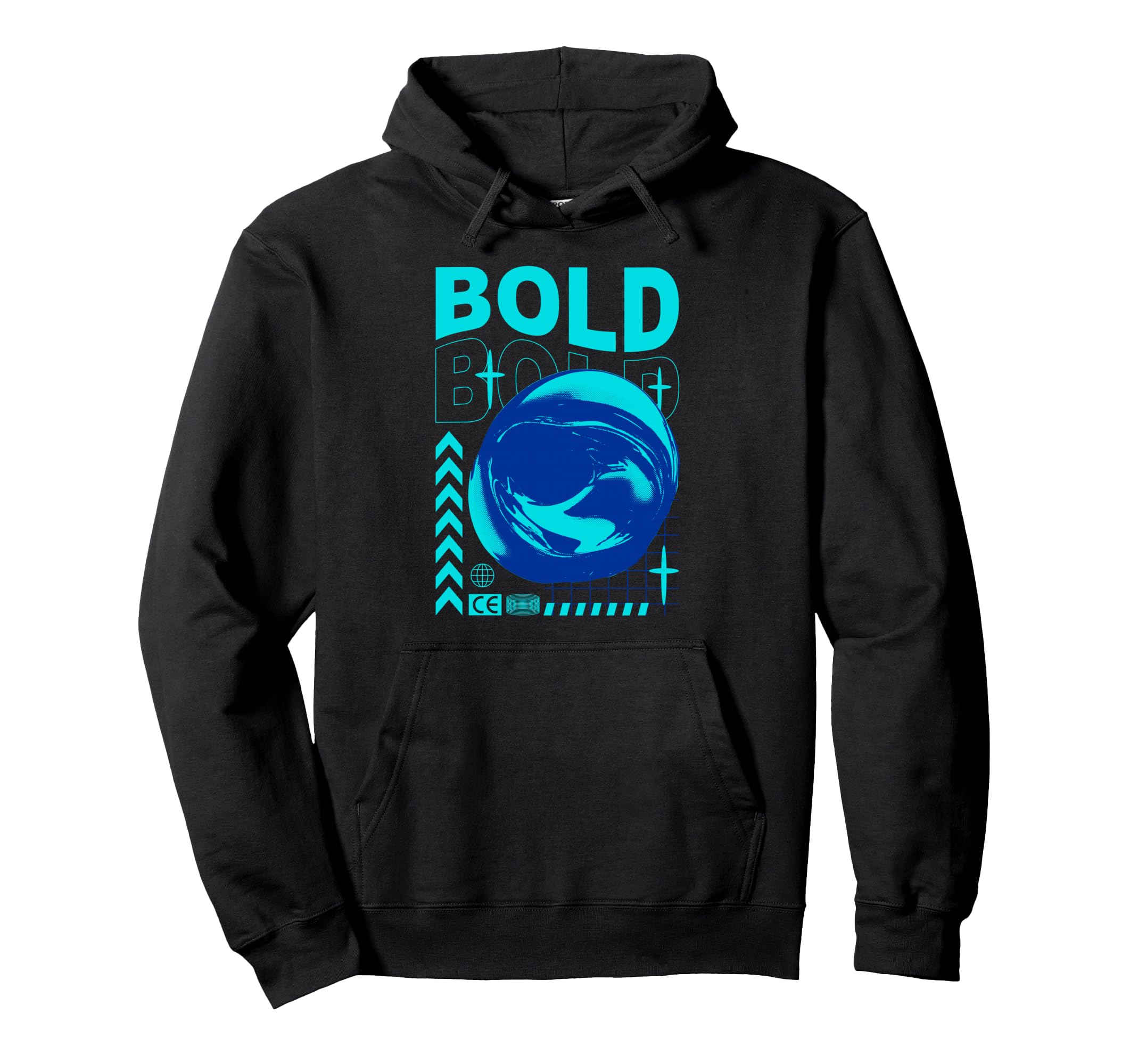 Y2K Bold Urban Graffiti Aesthetic Hoodie - Minimalist Print Men Women - T-Shirt, Sweatshirt, Hoodie