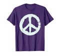Peace Sign Love 60S 70S Trippy T-Shirt - Custom Art Print for Adults - T-Shirt, Sweatshirt, Hoodie