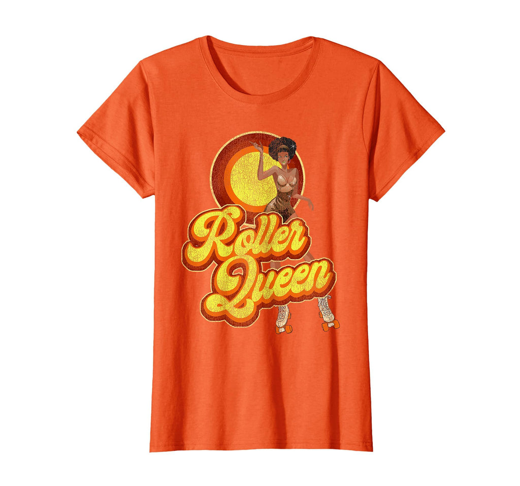 Roller Skating Skate 1970S Afro T-Shirt - Trendy Graphic Men Women - T-Shirt, Sweatshirt, Hoodie