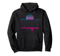 Outrun Synthwave Vaporwave Hoodie - Casual Everyday Wear for Adults - T-Shirt, Sweatshirt, Hoodie