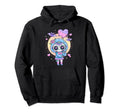 Kawaii Pastel Goth Creepy Sugar Skull Hoodie - Novelty Apparel Men Women - T-Shirt, Sweatshirt, Hoodie