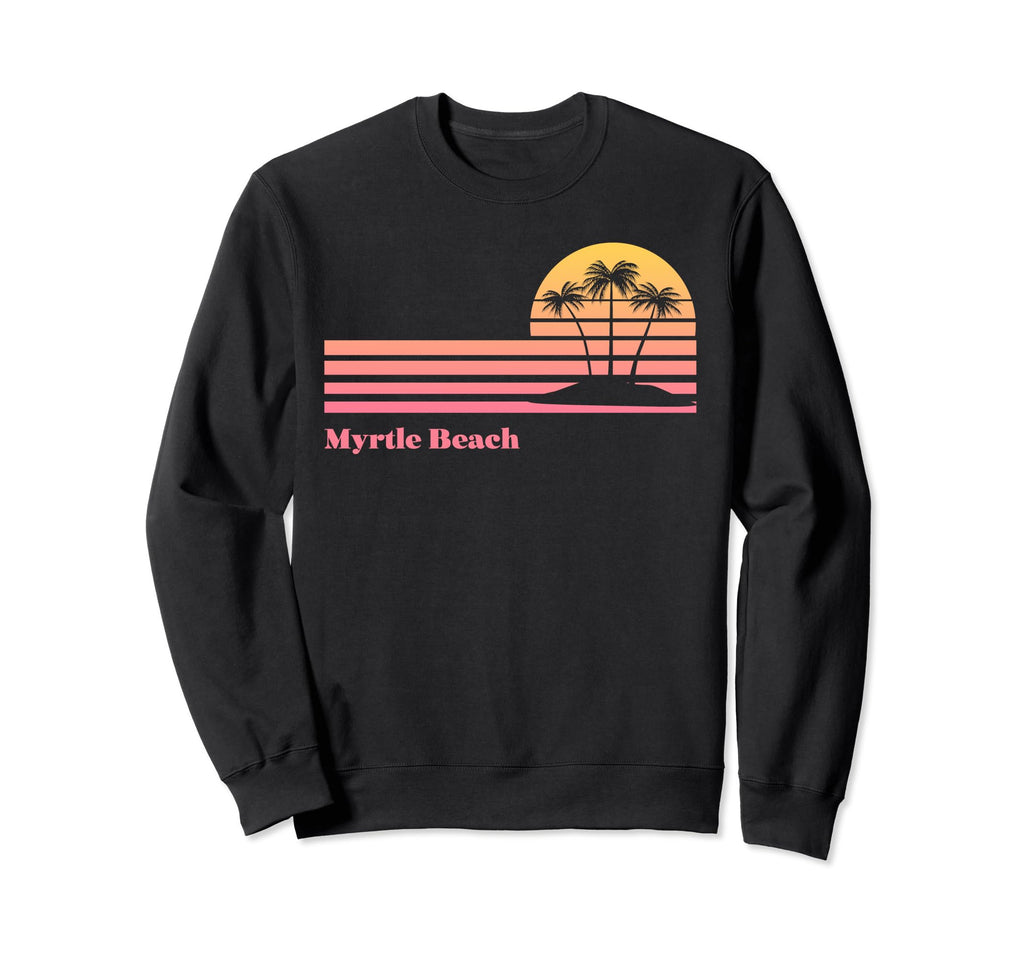 Myrtle Beach South Carolina Gradient Sweatshirt - Trendy Graphic Unisex - T-Shirt, Sweatshirt, Hoodie