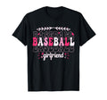 Groovy Baseball Girlfriend Proud T-Shirt - Unique Graphic for Adults - T-Shirt, Sweatshirt, Hoodie