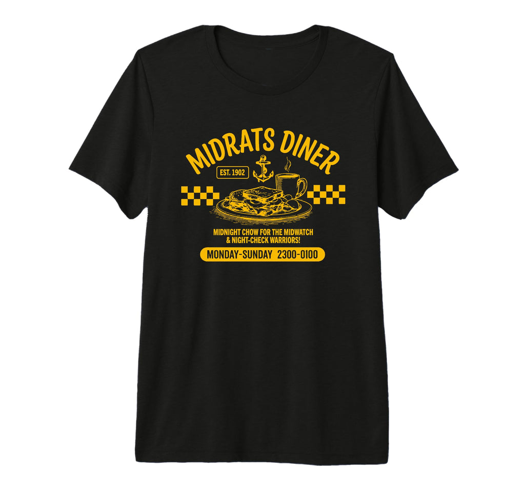 Midrats Diner Funny Sailor Tri Blend T-Shirt - Streetwear Style Unisex - T-Shirt, Sweatshirt, Hoodie
