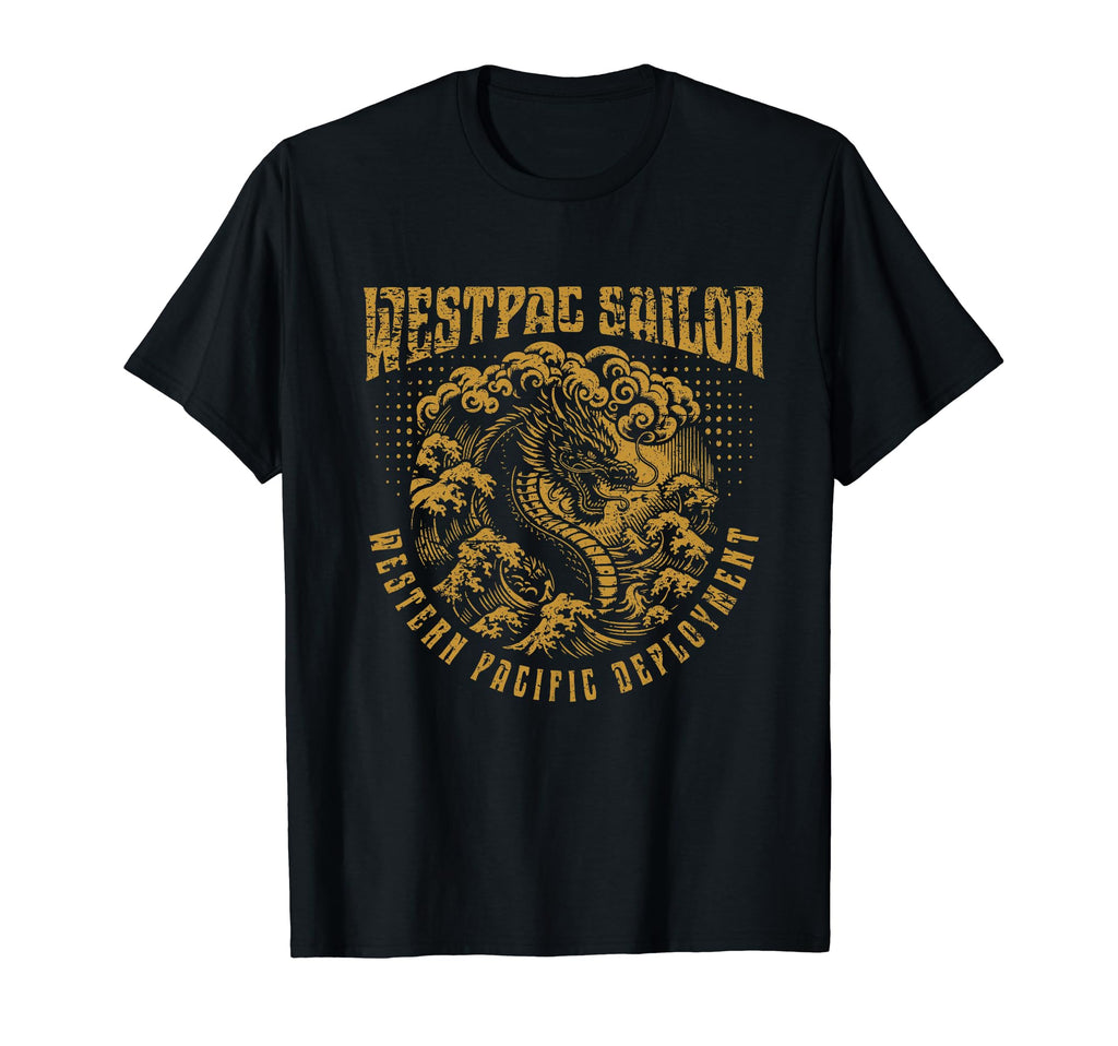 Westpac Sailor Dragon Western T-Shirt - Streetwear Style for Adults - T-Shirt, Sweatshirt, Hoodie