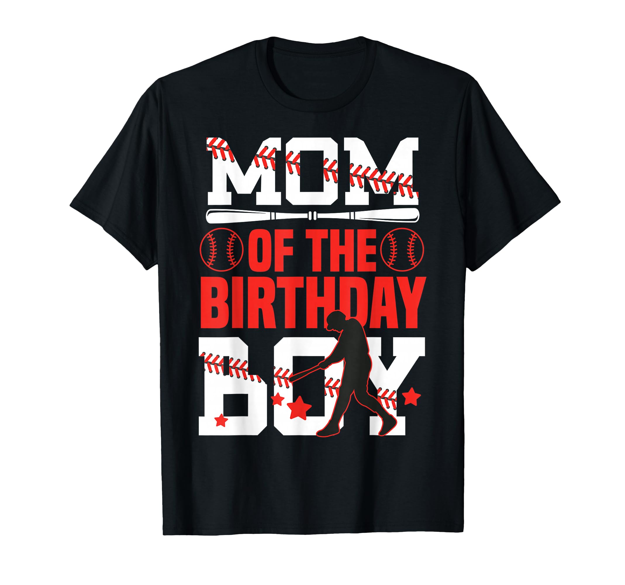 Mom Birthday Baseball Bat Ball T-Shirt - Fun Novelty Design Men Women - T-Shirt, Sweatshirt, Hoodie