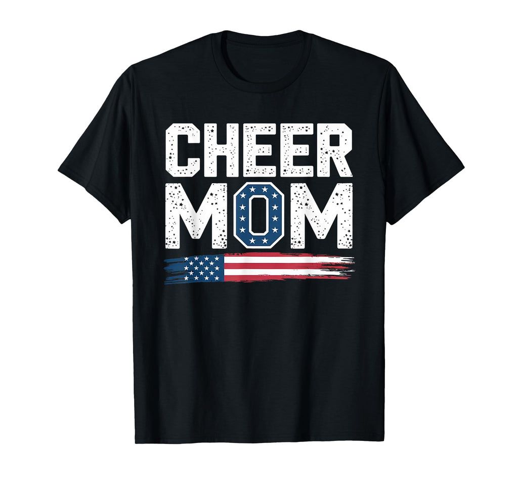 Cheer Mom Mother Bow Cheerleader Game Day T-Shirt - Graphic Print Unisex - T-Shirt, Sweatshirt, Hoodie
