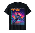 Yf 23 Jet Fighter Y2K Aesthetic T-Shirt - Novelty Apparel Unisex - T-Shirt, Sweatshirt, Hoodie