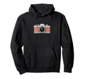 Photographer Camera Illustration Hoodie - Unique Graphic Unisex - T-Shirt, Sweatshirt, Hoodie