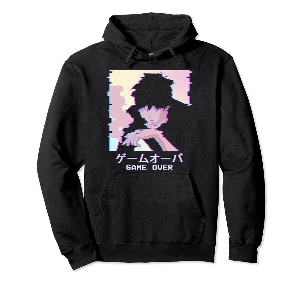 Vaporwave Aesthetic Sad Anime Game Hoodie - Casual Everyday Wear Men Women - T-Shirt, Sweatshirt, Hoodie