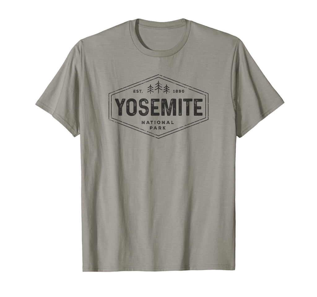 Yosemite California Established 1890 T-Shirt - Trendy Graphic for Adults - T-Shirt, Sweatshirt, Hoodie