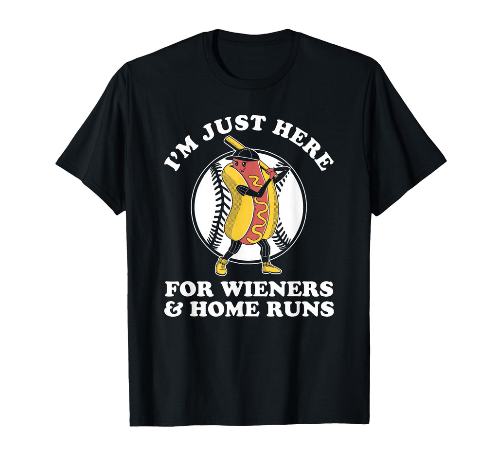 Funny Baseball Wieners Home Runs T-Shirt - Aesthetic Graphic Men Women - T-Shirt, Sweatshirt, Hoodie