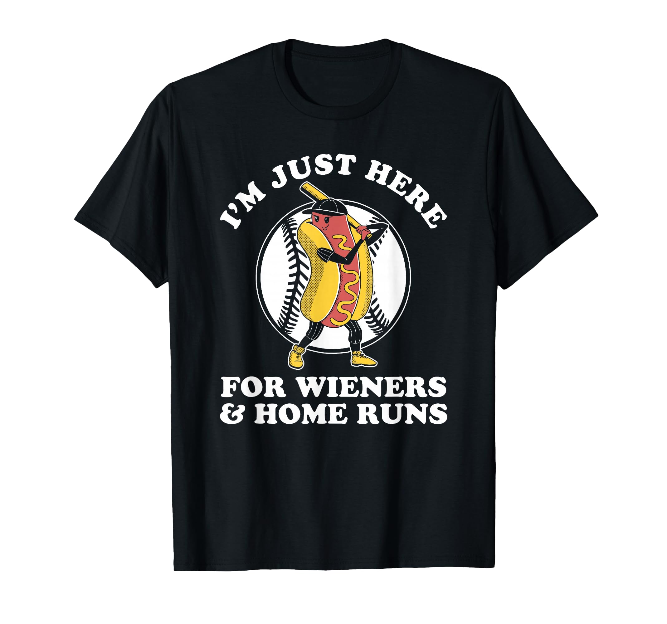 Funny Baseball Wieners Home Runs T-Shirt - Aesthetic Graphic Men Women - T-Shirt, Sweatshirt, Hoodie