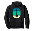 Rock Guitar Silhouette Ocean Sunset Hoodie - Fun Novelty Design Unisex - T-Shirt, Sweatshirt, Hoodie