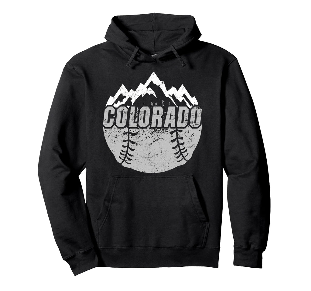 Colorado Baseball Rocky Mountains Hoodie - Graphic Print Men Women - T-Shirt, Sweatshirt, Hoodie