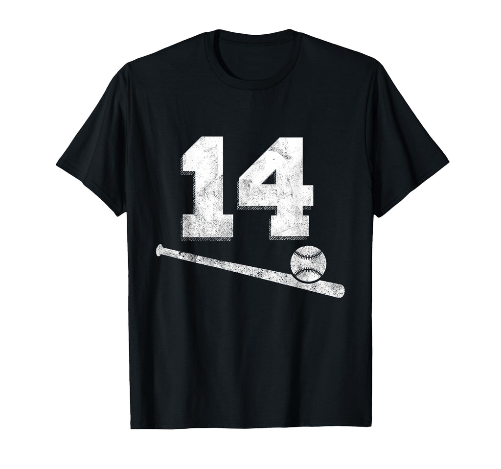Baseball Jersey Number 14 Player T-Shirt - Aesthetic Graphic Men Women - T-Shirt, Sweatshirt, Hoodie