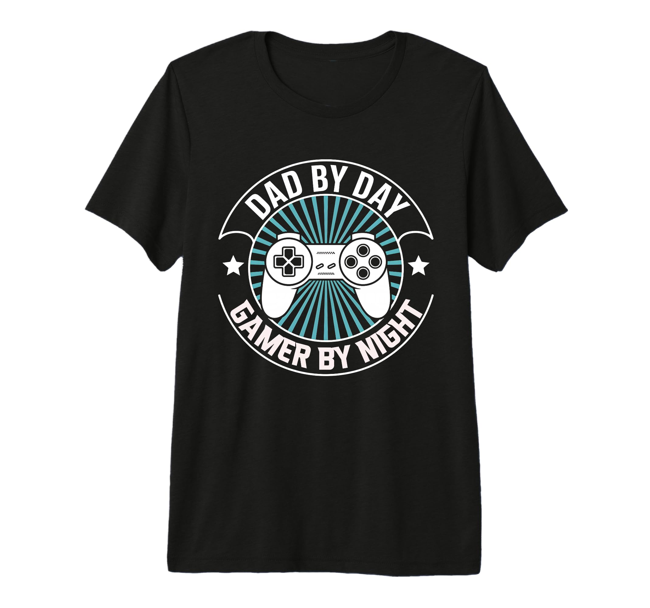 Dad Day Gamer Night Video Game Father T-Shirt - Custom Art Print Unisex - T-Shirt, Sweatshirt, Hoodie