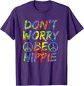 Happy Hippie Designs Don't Worry Be Hippy - Adult & Kids T-Shirts, Sweatshirts & Hoodies apparel design preview 1