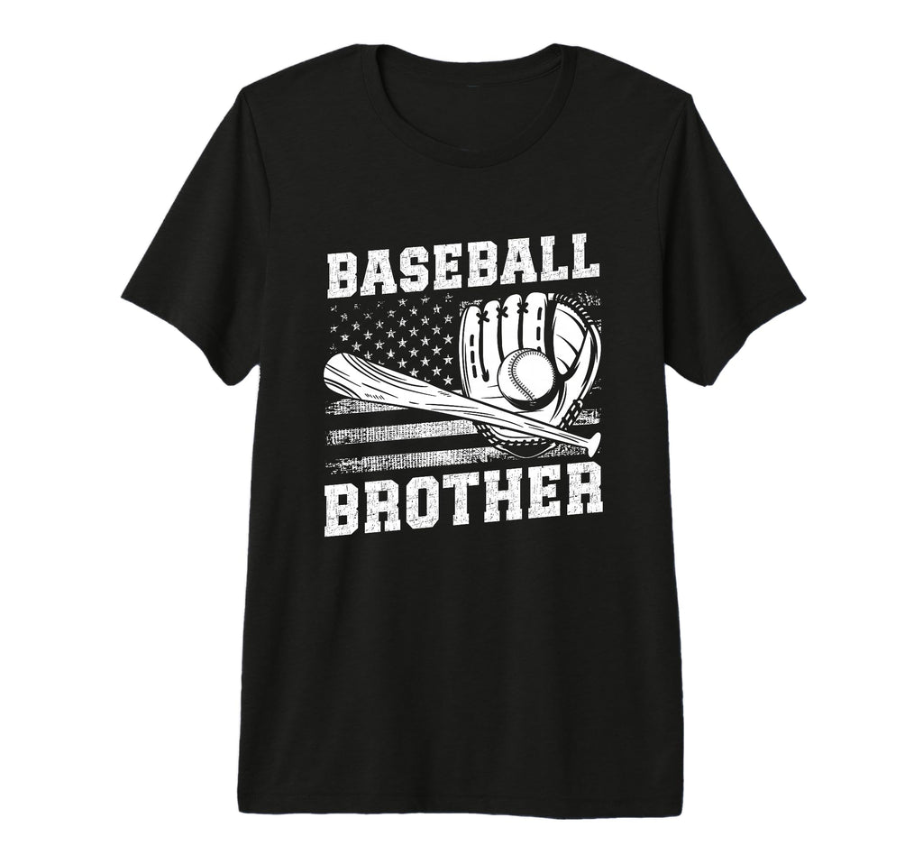 Mens Baseball Brother Tri Blend T-Shirt - Trendy Graphic Unisex - T-Shirt, Sweatshirt, Hoodie