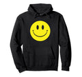 70S Yellow Smile Face Happy Peace Hoodie - Graphic Print for Adults - T-Shirt, Sweatshirt, Hoodie