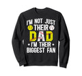 Their Biggest Fan Baseball Softball Sweatshirt - Minimalist Print Unisex - T-Shirt, Sweatshirt, Hoodie