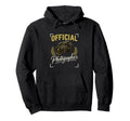Photographer Camera Badge Hoodie - Custom Art Print Unisex - T-Shirt, Sweatshirt, Hoodie