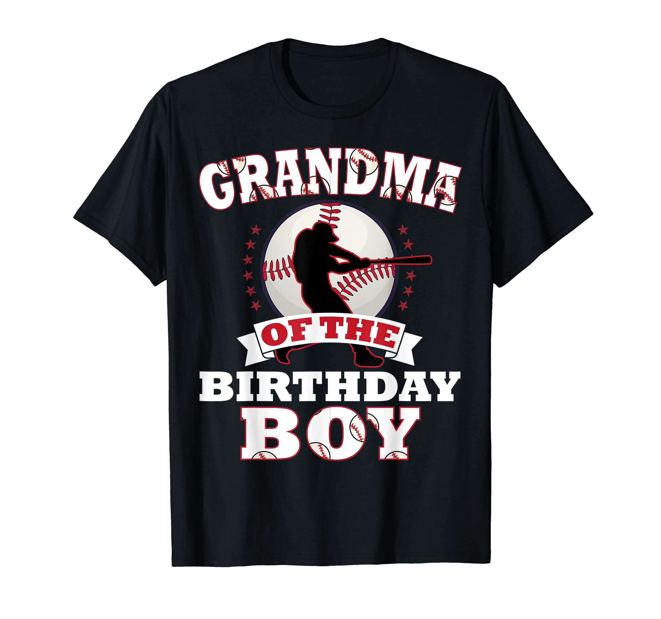 Grandma Birthday Baseball Lover T-Shirt - Trendy Graphic Men Women - T-Shirt, Sweatshirt, Hoodie